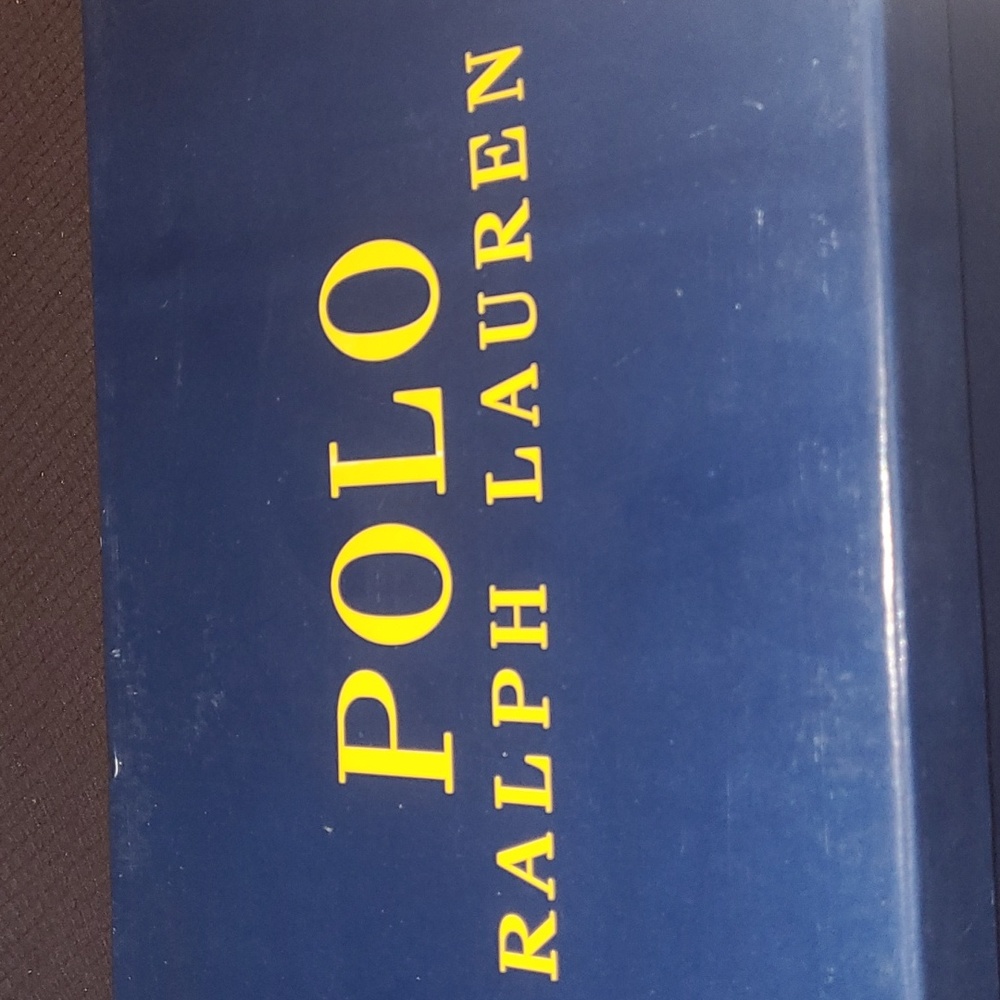 New Polo Bear by Ralph Lauren canvas high tops size 6.5jr=8wn - Picture 6 of 7